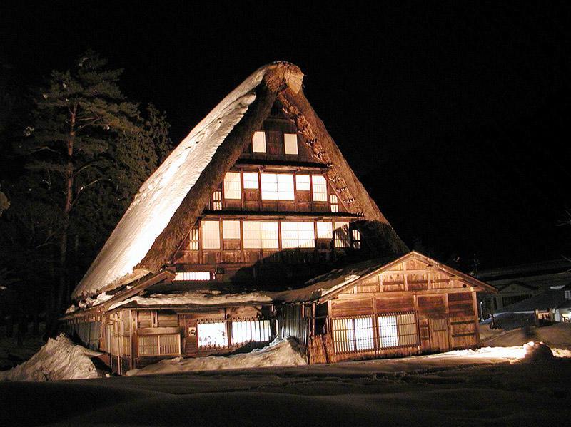 Gokayama Onsen Akaokan 난토 외부 사진